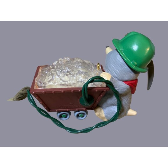 Hallmark Keepsake Ornament "Rock Candy Miner" 1994 Light-Up Magic Christmas Deco - Picture 4 of 12